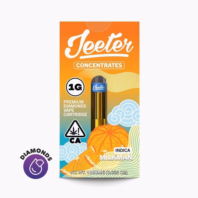 Milkman - 1G DIAMONDS JUICE VAPE CARTRIDGE - Jeeter