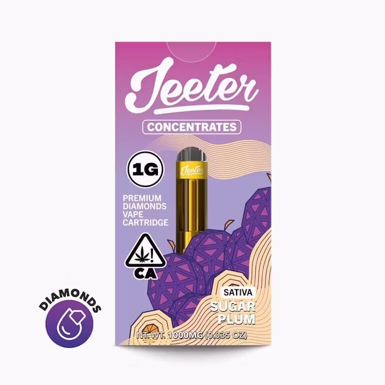 Sugar Plum - 1G DIAMONDS JUICE VAPE CARTRIDGE - Jeeter