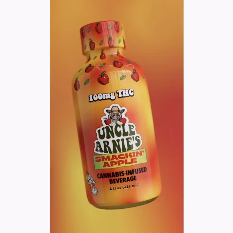 Smackin' Apple - 8oz 100mg THC - Uncle Arnies