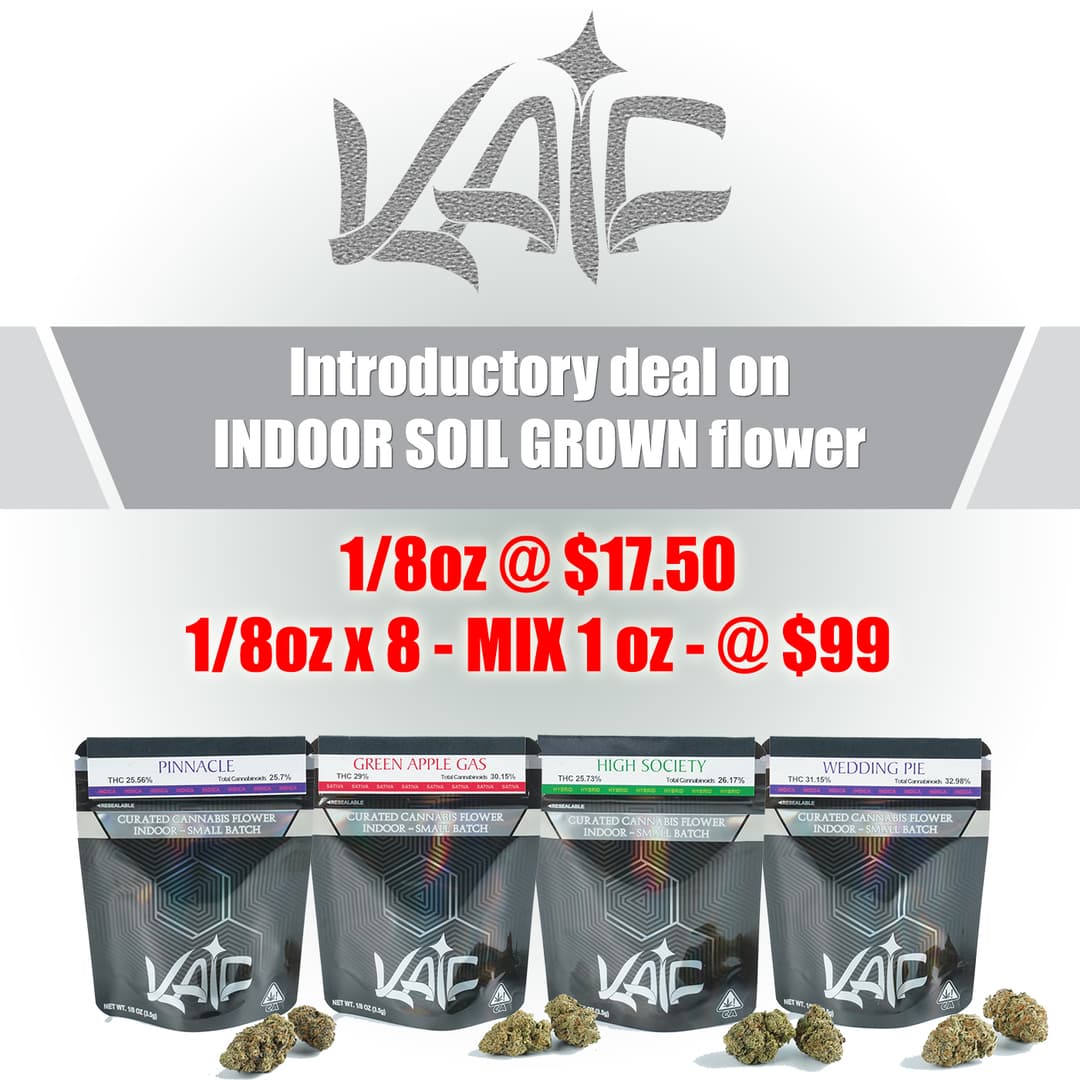 KAiF DEAL - INDOOR SOIL GROWN FLOWER - BEST VALUE - KAIF