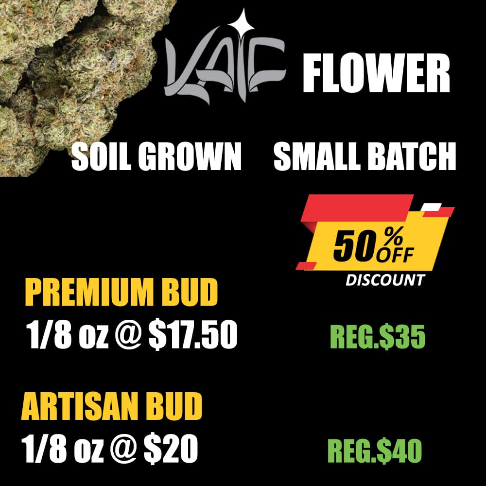 Special Offer - READ ON PICTURE * 3.5g Indoor Soil Grown Flower - Kaif