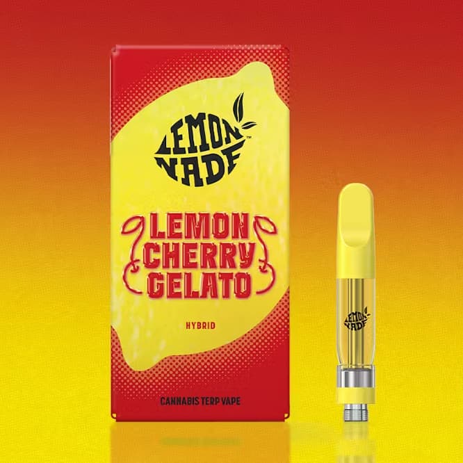 Lemon Cherry Gelato - 1.0g Cannabis Terp 510 Vape Cartridge - Lemonnade