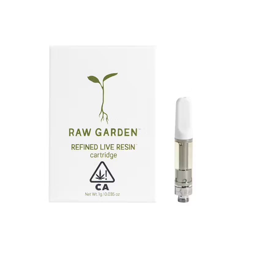 Wedding Breath - 1g Refined Live Resin Vape Cart - 510 Cartridge - Raw Garden