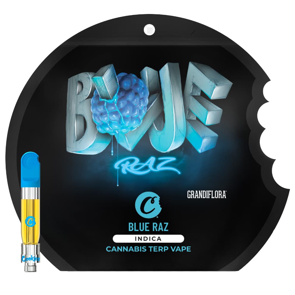 Blue Raz - 1.0g Cannabis Terp 510 Cartridge - Cookies