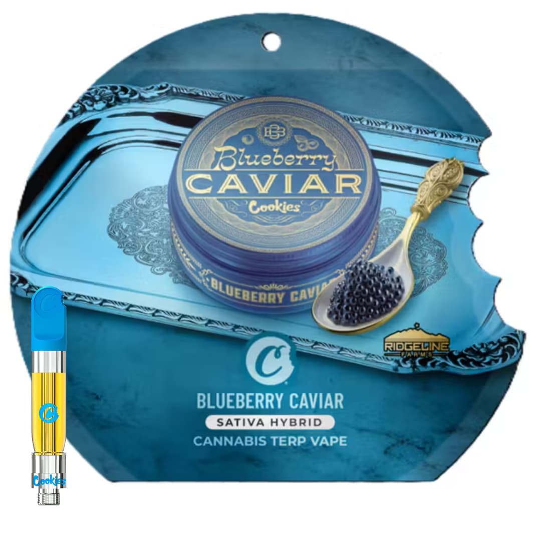 Blueberry Caviar- 1.0g Cannabis Terp 510 Cartridge - Cookies