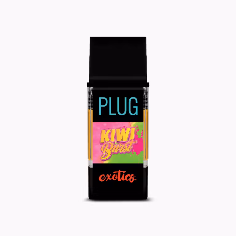 Kiwi Burst - 1g  EXOTICS Plug Vape Cart - PlugPlay