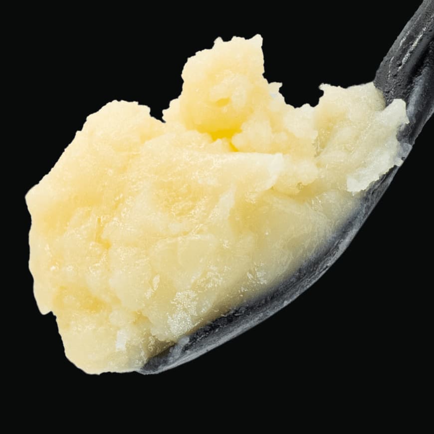 WHITE FIRE 899mg THC Indica - 1g Badder Live Resin - Wuhan Lab