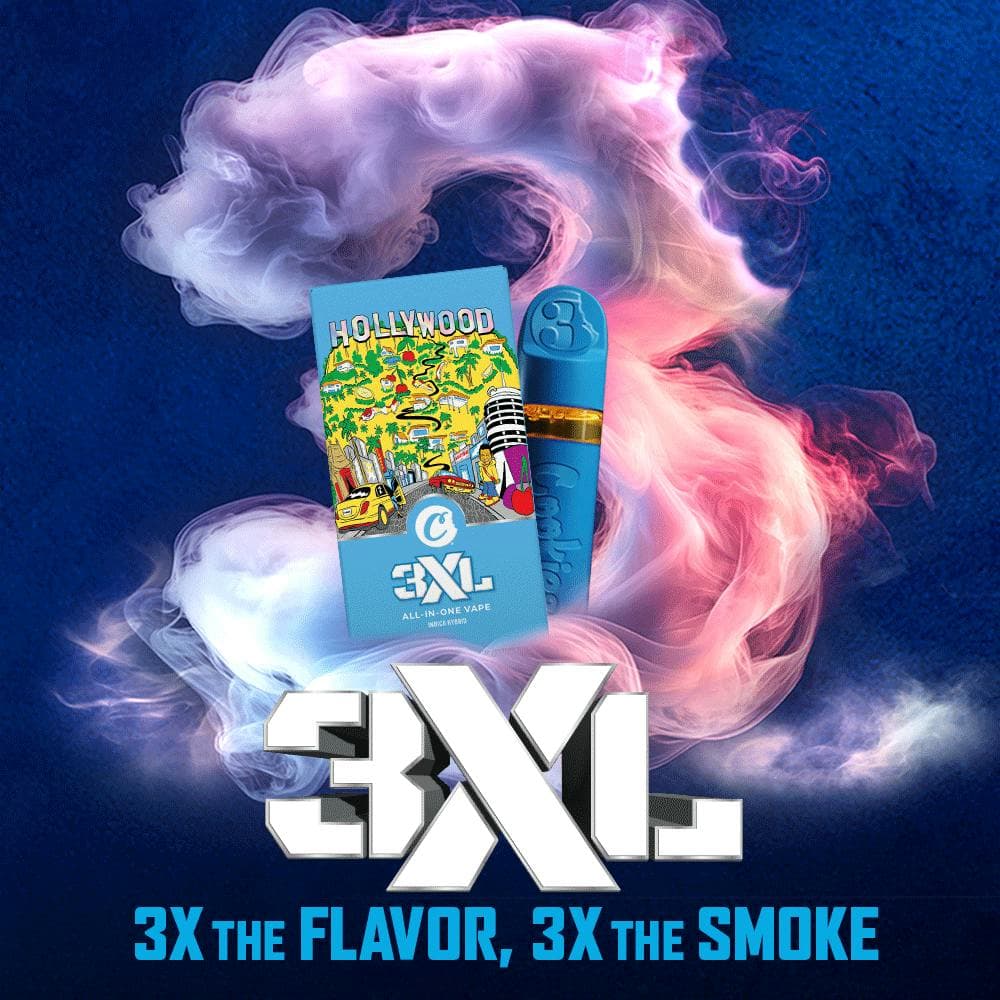 Hollywood - 1g Ready-to-Use 3XL All-in-One Disposable Vape - Cookies