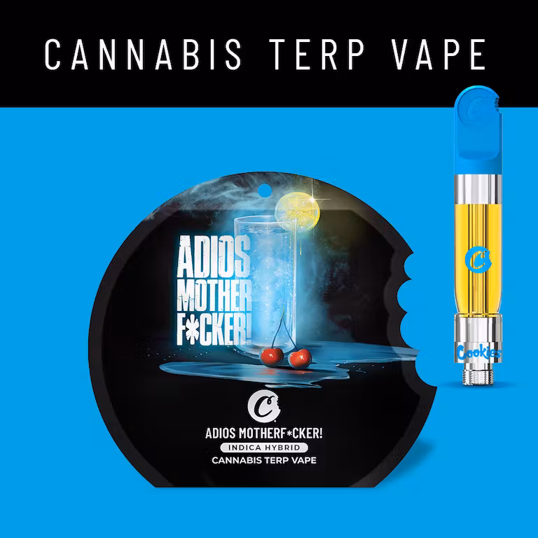 Adios Mother Fucker - 1.0g Cannabis Terp 510 Cartridge - Cookies