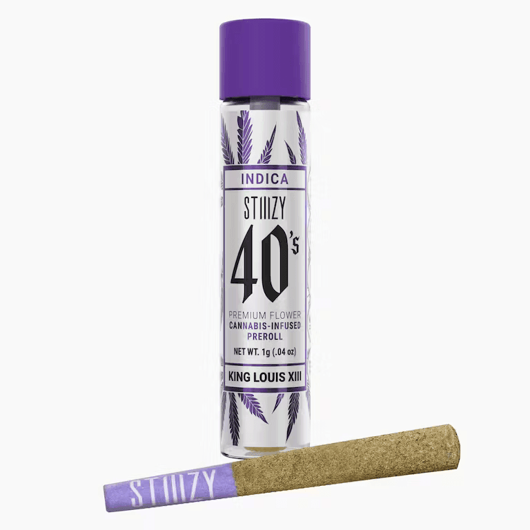 King Louis XIII - 1G 40s PREROLL - LIVE RESIN INFUSED KIEF DUSTED - STIIIZY